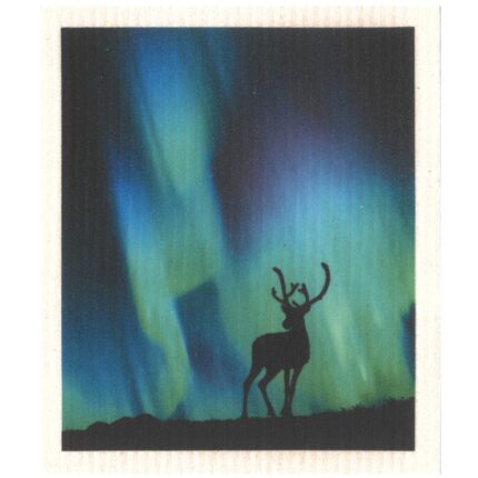 Deer Northern Lights