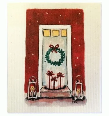 Christmas on Door